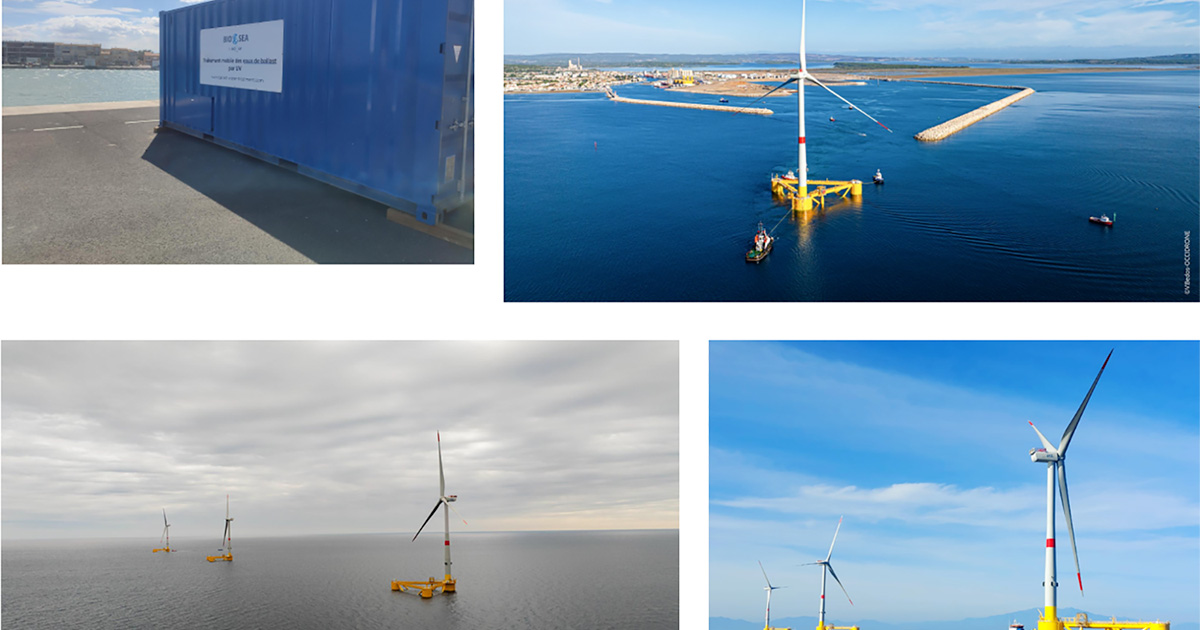 BIO-UV Group completed the first commercial deployment of its containerized BIO-SEA ballast water treatment system (BWTS) at Port-la-Nouvelle, in southern France. EFGL Euroports project offshore Port la Nouvelle. (Image credit: Courtesy of EFGL 2025)